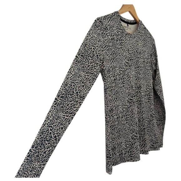 Nike Golf Women's Medium Black Printed Stretch Golf Running Sport Athletic Top - Picture 5 of 5